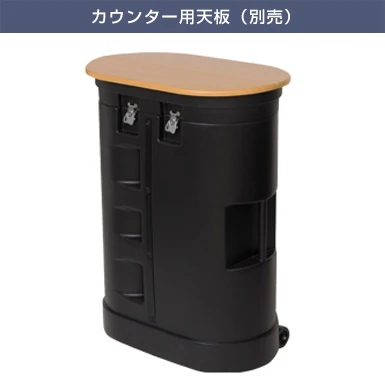 ニューイージーシステムパネル カーブ(3×3) カウンター用天板(別売)