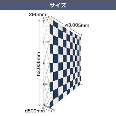 楽々バックパネル4×4 サイズ