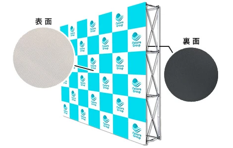シャドウファブリック表面・裏面
