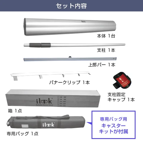 i-Look90 (880mm幅) セット内容