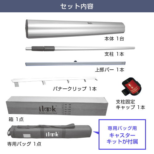 i-Look120 (1200mm幅) セット内容