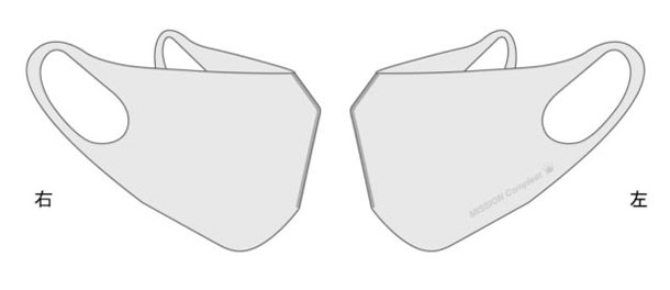 実績事例996：商社様のオリジナルマスクデザイン例
