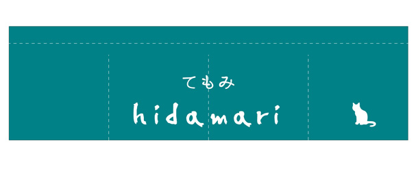 実績事例1426：リラクゼーションサロン様の店舗装飾用オリジナル店頭のれん　デザイン例