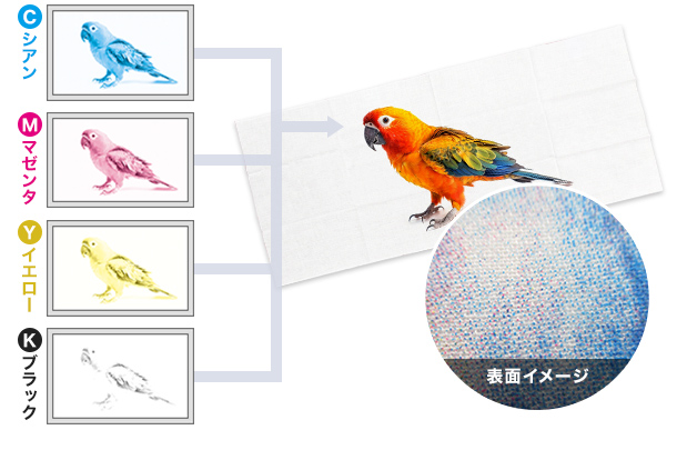 4色分解の製作事例