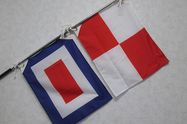 実績事例222：オリジナル旗・フラッグ　完成品