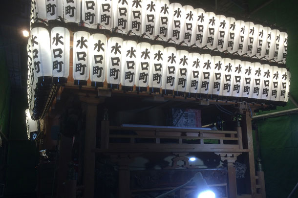 実績事例329:オリジナル店舗・ショップ提灯 使用風景