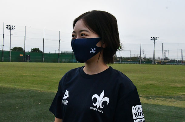 実績事例937:大学ラグビー部様のオリジナルマスクを製作しました。