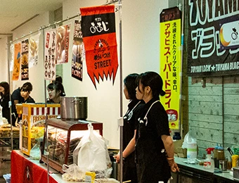 店内・店舗用フラッグ・バナー イベントでの使用