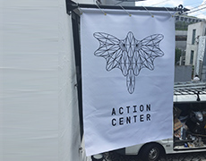屋外・商店街用フラッグ・バナー 制作実績1
