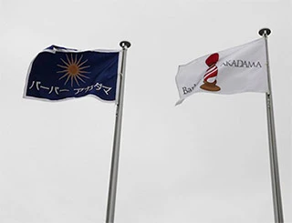 屋外設置用社旗・団体旗 イベントでの使用
