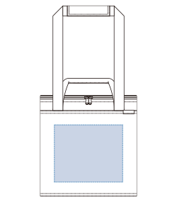 【在庫限り】MOTTERUマルチコンテナバッグ（MO-1116）前面プリント範囲