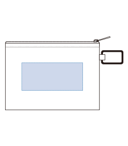 リフレクターポーチ（M）（TP-0069）背面プリント範囲