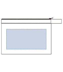 キャンバスベルトストラップポーチ（M）（TR-0894）背面プリント範囲