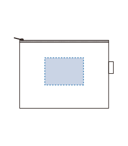 【在庫限り】ポケリュックバッグ（TR-1040）ポーチ前面プリント範囲