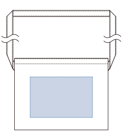 フロントポケットサコッシュ（TR-1077）背面プリント範囲