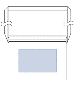 フロントポケットサコッシュ（TR-1077）前面プリント範囲