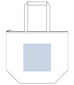 保冷ベーシックトート（L）（TR-1103）前面プリント範囲