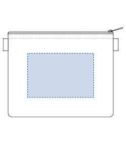 リフレクターサコッシュ（TR-1428）背面プリント範囲