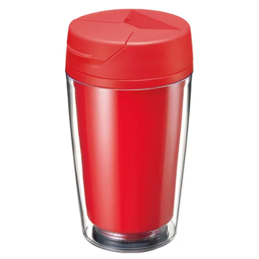 カスタムデザインタンブラーFC 350ml(TS-0616)レッド