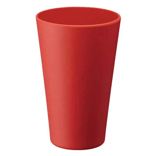 バンブーファイバー入りタンブラー 430ml(TS-1408)レッド