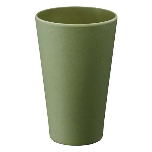 バンブーファイバー入りタンブラー 430ml(TS-1408)カーキ