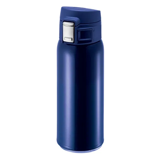 ワンタッチカービングサーモボトル 360ml(TS-1534)ネイビー