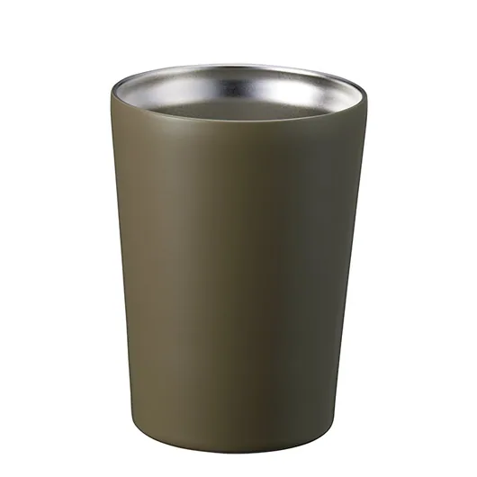 ステンレスサーモタンブラー 380ml(TS-1695)カーキ