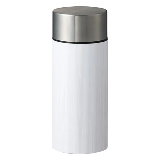 木目調ボディサーモボトル 300ml(TS-1752)ホワイト