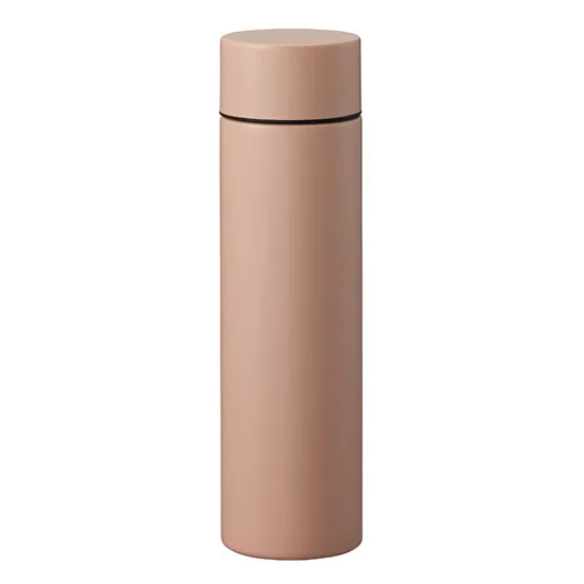 シンプルサーモステンレスボトル370ml(TS-1753)スモークピンク