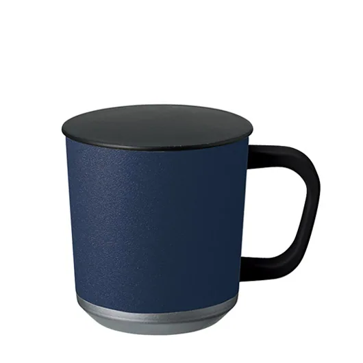 Zalattoフタ付サーモマグ380ml(TS-1813)ネイビー