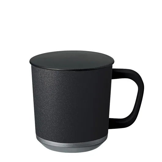 Zalattoフタ付サーモマグ380ml(TS-1813)ブラック