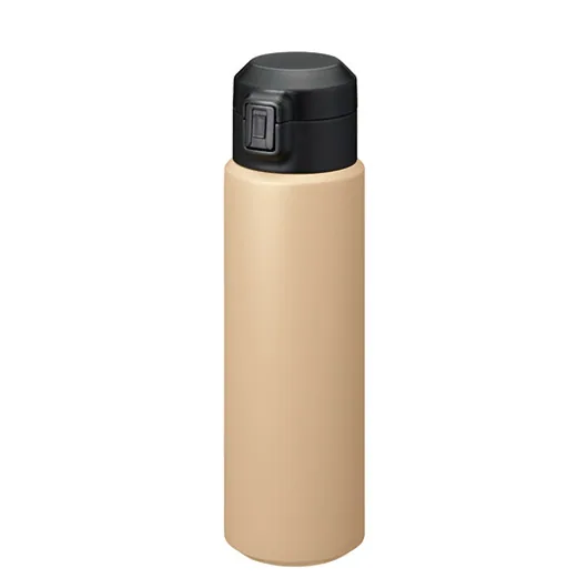 Zalattoワンタッチサーモボトル500ml(TS-1815)ベージュ