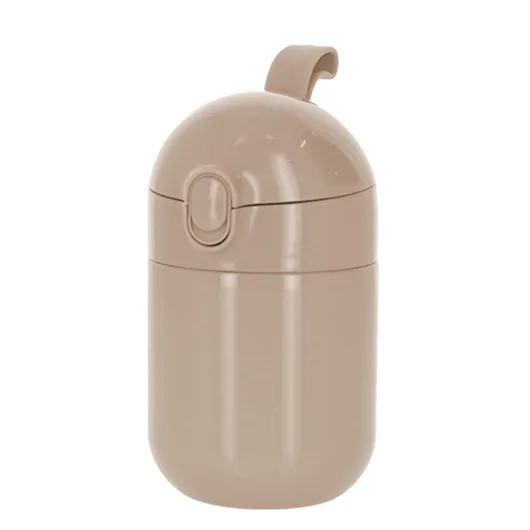 Maluttoワンタッチサーモステンレスボトル220ml(TS-1841)ベージュ