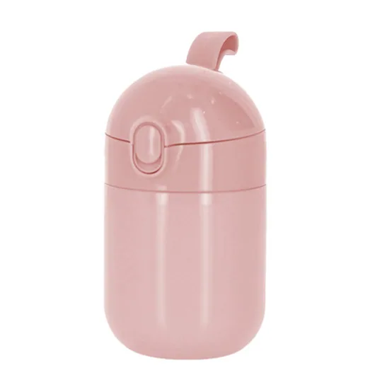 Maluttoワンタッチサーモステンレスボトル220ml(TS-1841)スモークピンク