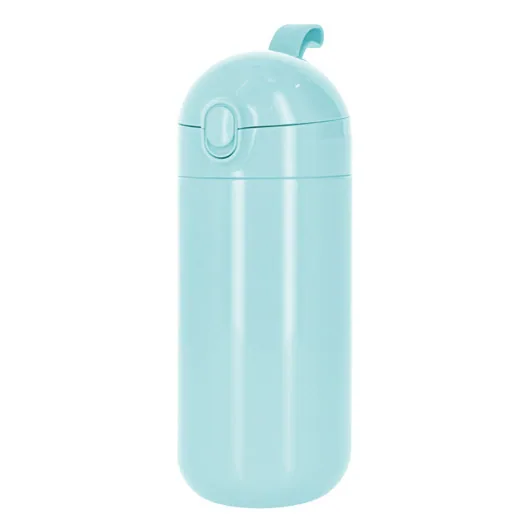 Maluttoワンタッチサーモステンレスボトル420ml(TS-1842)スモークブルー