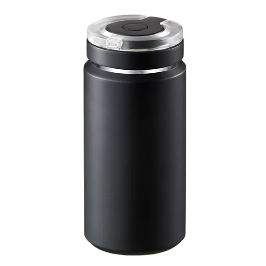 Zalatto炭酸サーモボトル380ml(TS-1873)ブラック