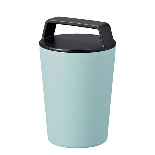 ハンドルサーモステンレスタンブラー320ml(TS-1876)スモークブルー