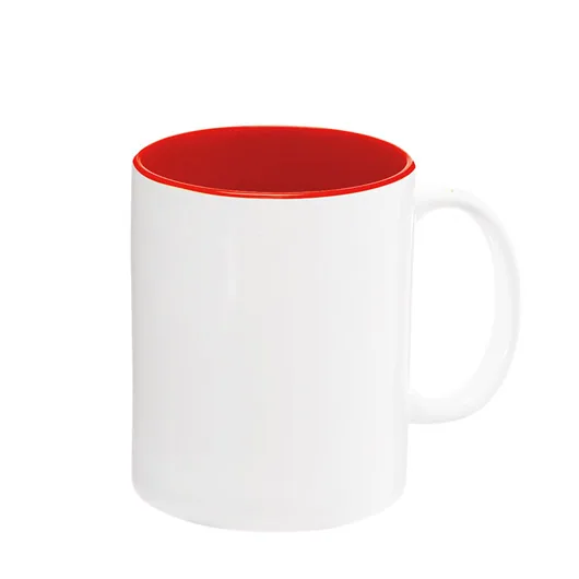 陶器マグストレート バイカラー(TS-1886)レッド
