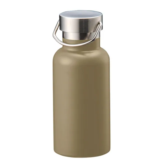 メタルハンドルサーモボトル420ml(TS-1898)カーキ