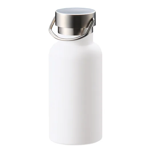 メタルハンドルサーモボトル420ml(TS-1898)ホワイト