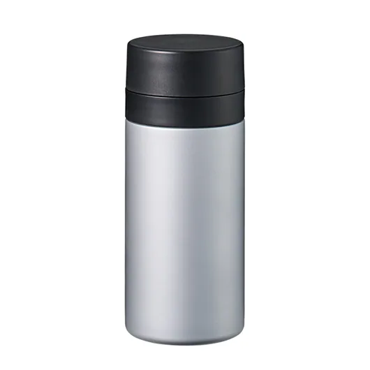 スリムサーモステンレスボトル200ml ver.2(TS-1902)ライトシルバー