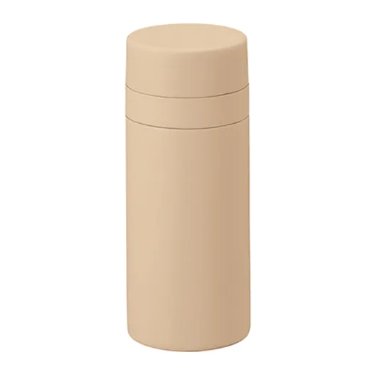スリムサーモステンレスボトル200ml ver.2(TS-1902)ベージュ