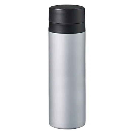 スリムサーモステンレスボトル500ml ver.2(TS-1904)ライトシルバー