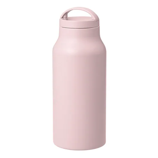 Handitシンプルサーモボトル500ml(TS-1923)ピンクベージュ