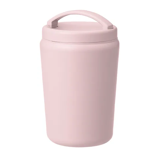 Handitシンプルサーモタンブラー360ml(TS-1925)ピンクベージュ
