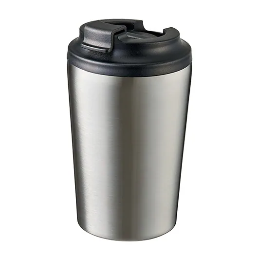 リッド付ステンレスサーモタンブラー380ml(TS-1966)シルバー