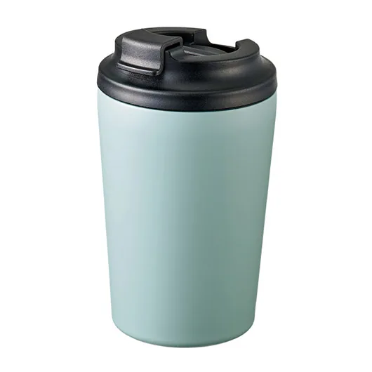 リッド付ステンレスサーモタンブラー380ml(TS-1966)スモークブルー