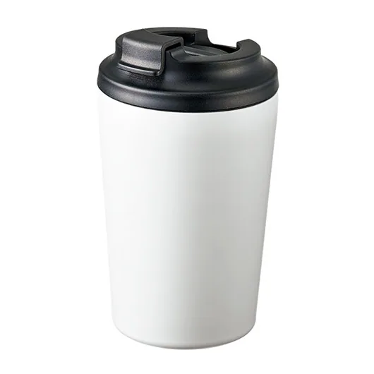 リッド付ステンレスサーモタンブラー380ml(TS-1966)マットホワイト