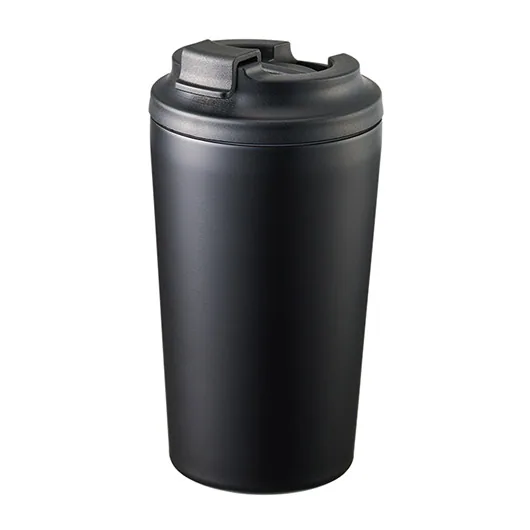 リッド付ステンレスサーモタンブラー450ml(TS-1967)マットブラック