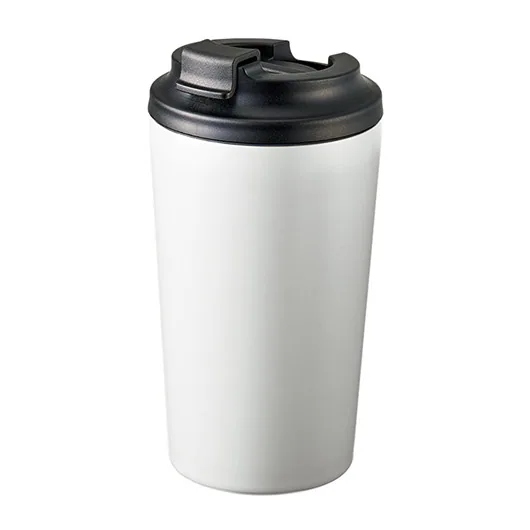 リッド付ステンレスサーモタンブラー450ml(TS-1967)マットホワイト